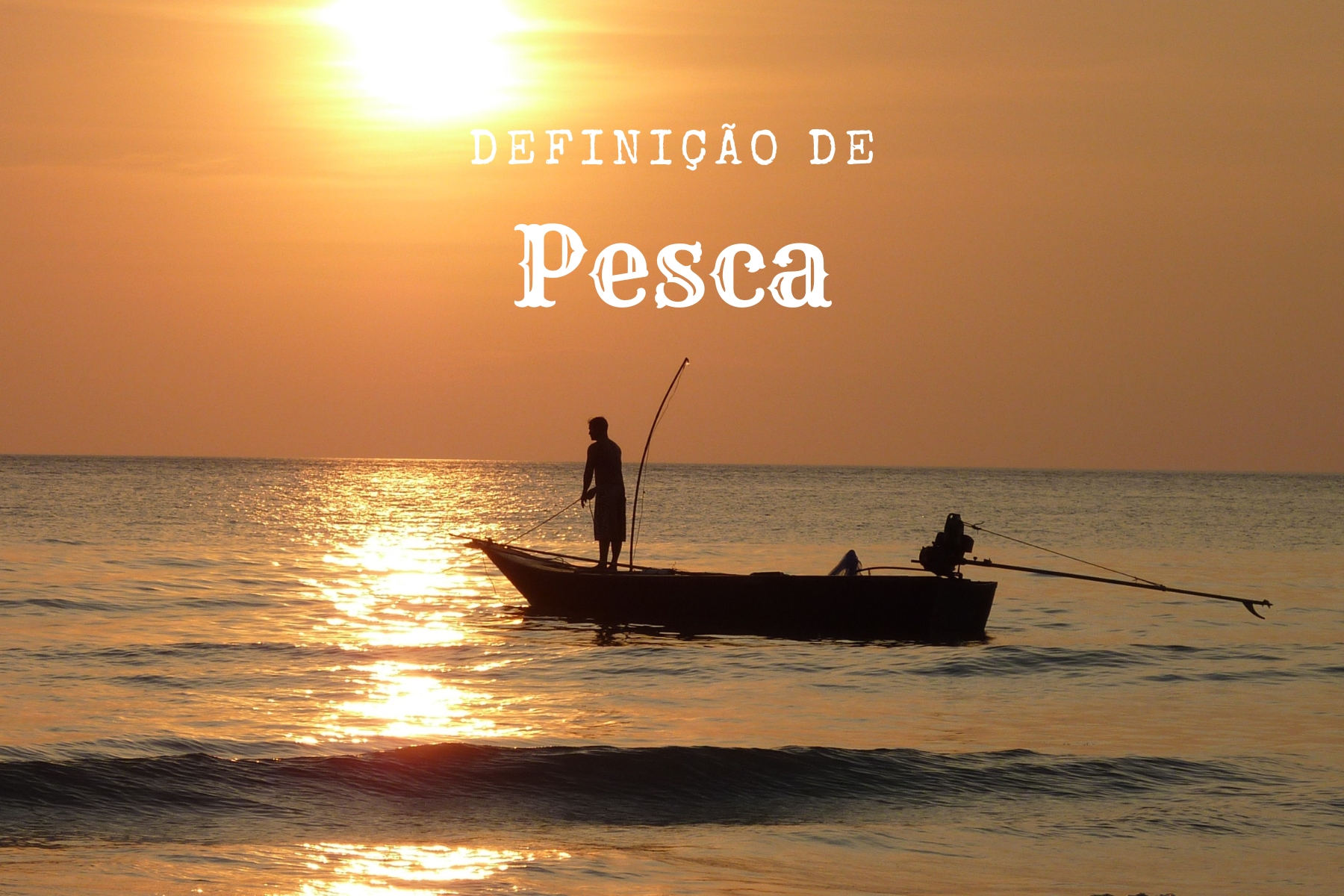 Definição de pesca: pesca artesanal, comercial e esportiva, suas técnicas, impactos e importância para a sociedade e o meio ambiente.